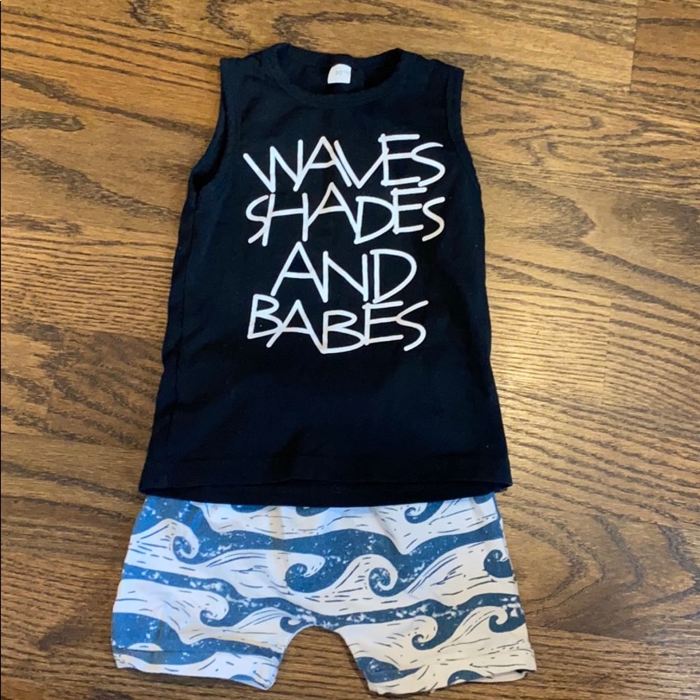 Toddler boy summer set